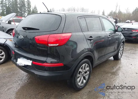 2016 Kia Sportage Lx из США, поврежденный, VIN KNDPBCAC5G7879144